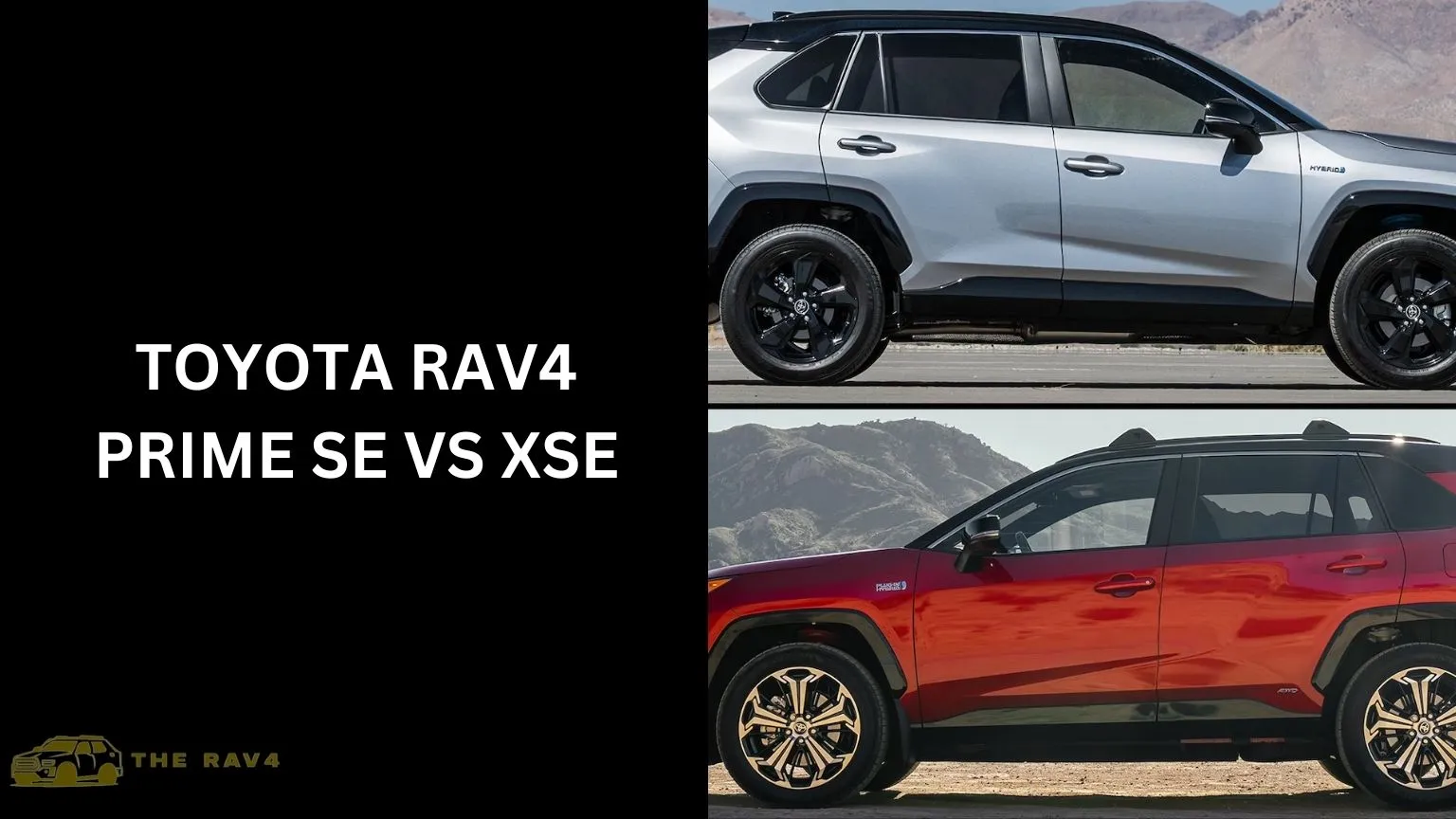 Toyota Rav Prime Se Vs Xse Difference Explained In