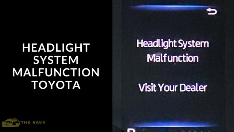 Headlight System Malfunction Toyota (Causes, Fixing) of 2024