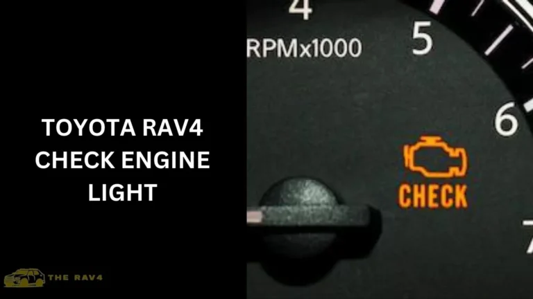 Toyota Rav4 Check Engine Light (Guide) of 2024
