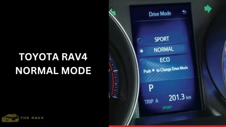 Toyota RAV4 Normal Mode (Explained) of 2024
