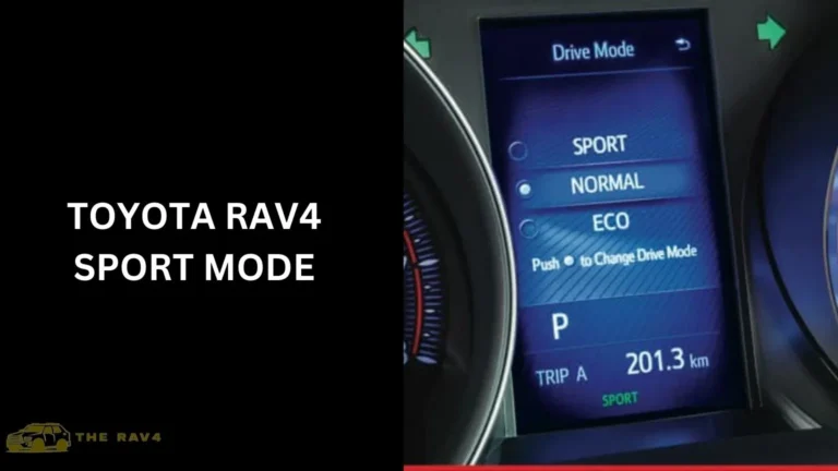 Toyota Rav4 Sport Mode (Explained) of 2024
