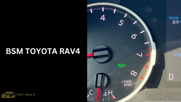 BSM Toyota RAV4 Light (Explained) of 2024