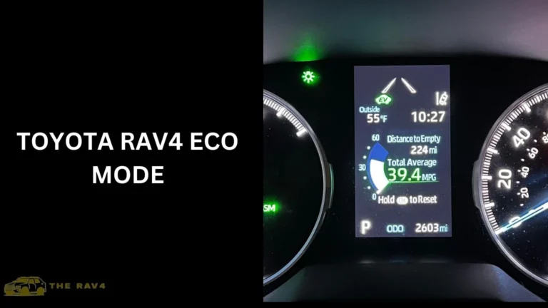 Toyota RAV4 ECO Mode (Explained) of 2024
