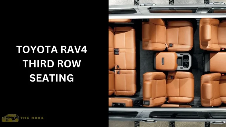Toyota RAV4 Third Row Seating (Explained) of 2024