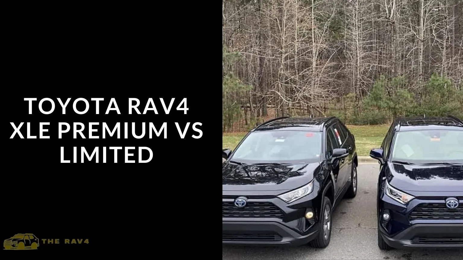 Toyota Rav4 XLE Premium VS Limited (Difference) of 2024