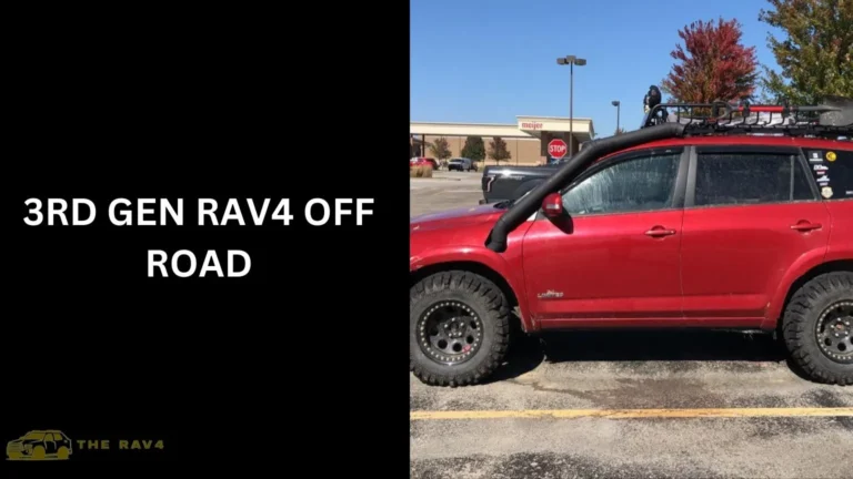 3rd Gen RAV4 Off Road (Features Explained) of 2024