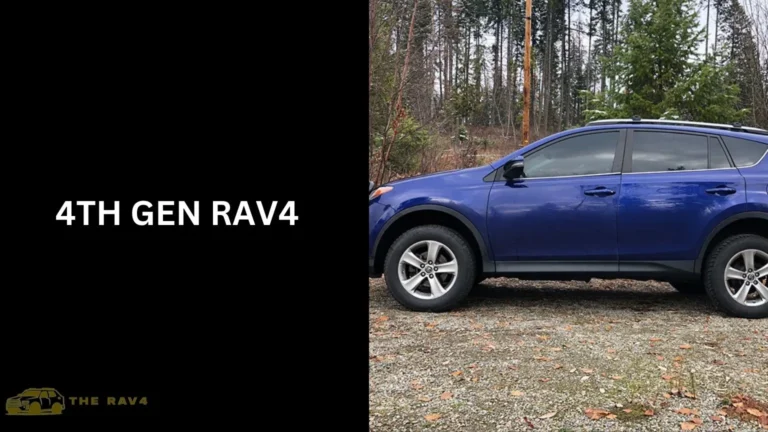 4th Gen RAV4 Cars Specification Explained of 2024