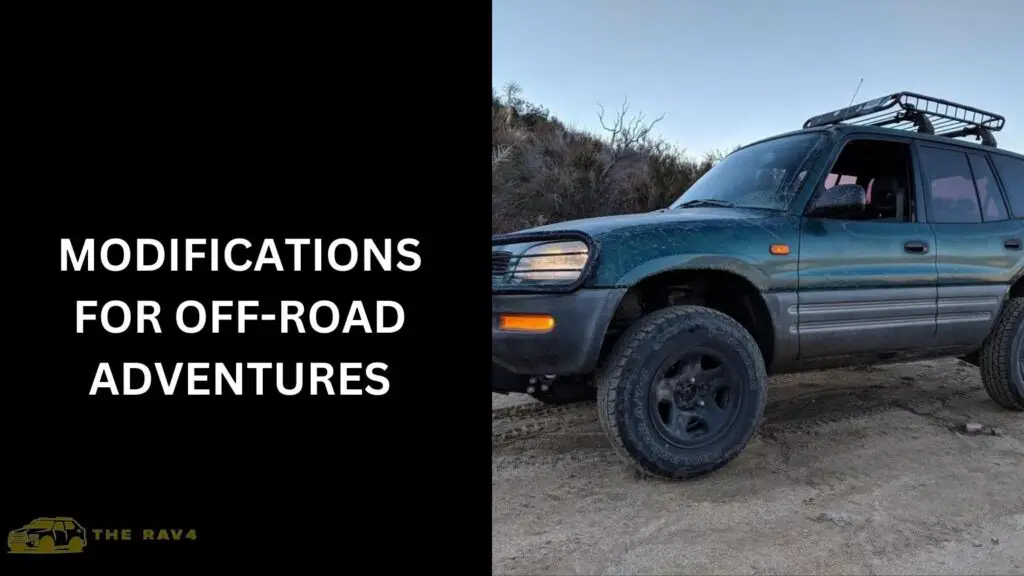 Modifications for Off-Road Adventures