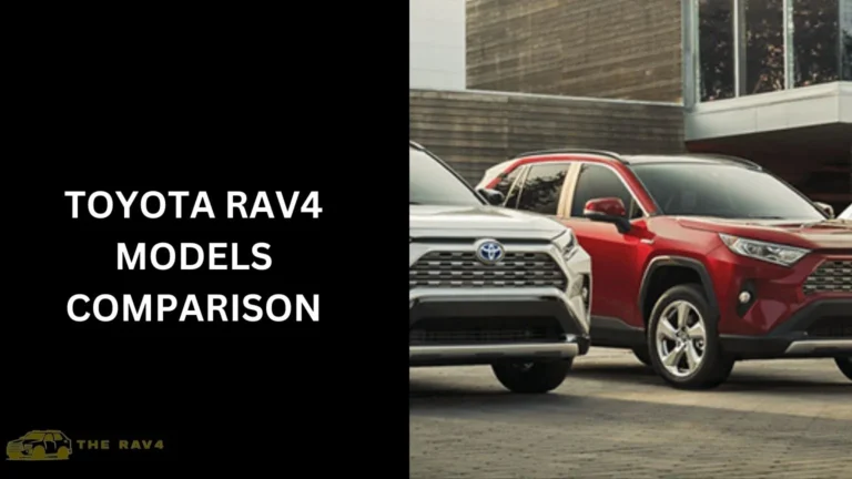 Toyota RAV4 Models Comparison (Difference) of 2024