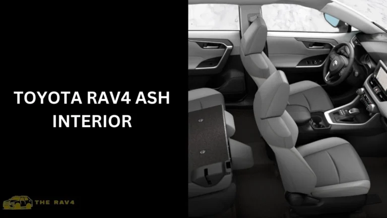 Toyota RAV4 Ash Interior of 2024