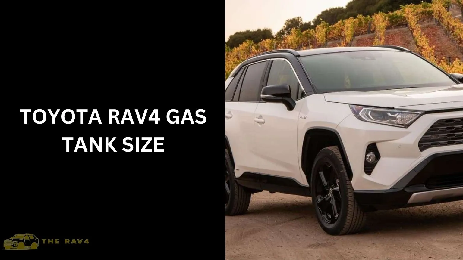 Toyota RAV4 Gas Tank Size (Explain & Chart) of 2024