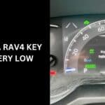 toyota rav4 key battery low